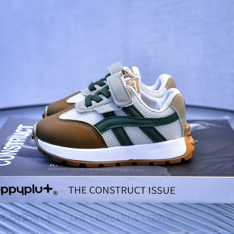 Kids Shoes Kids Sneaker Girls' Sports Shoes Spring Autumn New Mesh Breathable Children's Dad Shoes Boys' Soft Soled Casual Running Shoes