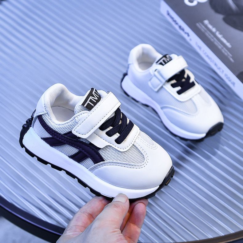 Kids Shoes Kids Sneaker Girls' Sports Shoes Spring Autumn New Mesh Breathable Children's Dad Shoes Boys' Soft Soled Casual Running Shoes