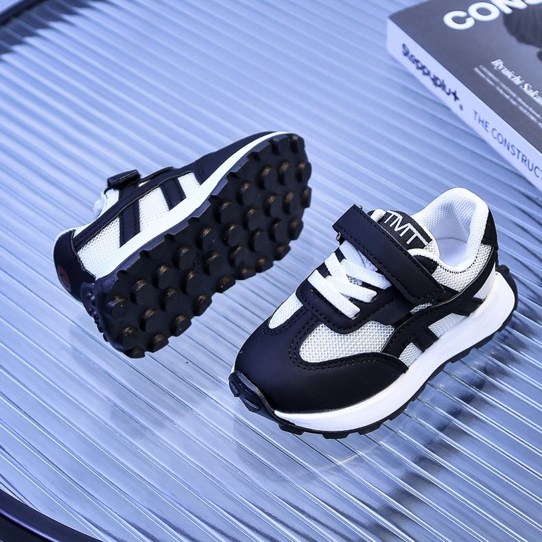 Kids Shoes Kids Sneaker Girls' Sports Shoes Spring Autumn New Mesh Breathable Children's Dad Shoes Boys' Soft Soled Casual Running Shoes