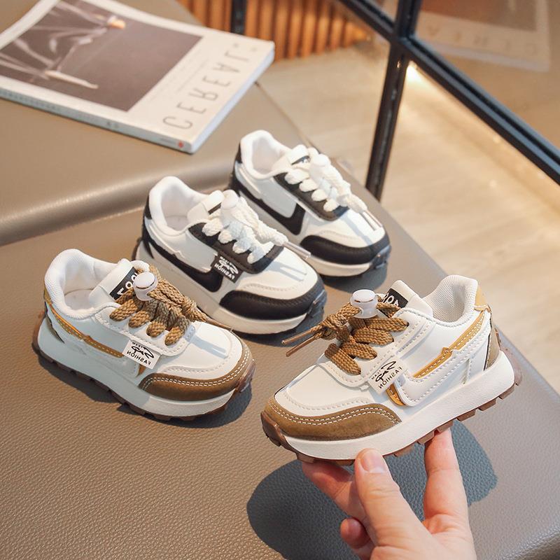 Kids Shoes Kids Sneaker Spring Autumn New Children's Forrest Gump Shoes Baby Sports Shoes Boys' Running Shoes Canvas Dad Shoes