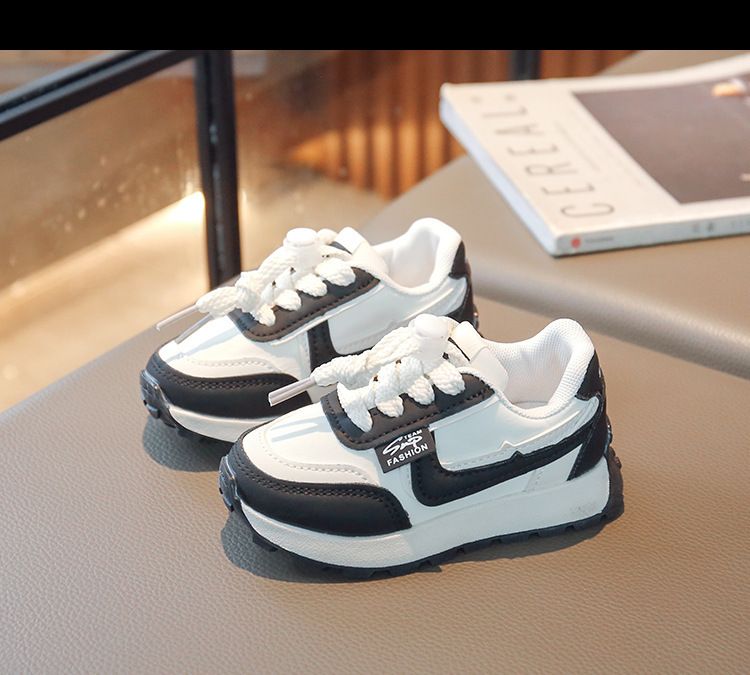 Kids Shoes Kids Sneaker Spring Autumn New Children's Forrest Gump Shoes Baby Sports Shoes Boys' Running Shoes Canvas Dad Shoes