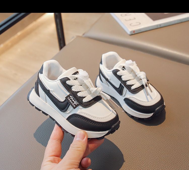 Kids Shoes Kids Sneaker Spring Autumn New Children's Forrest Gump Shoes Baby Sports Shoes Boys' Running Shoes Canvas Dad Shoes