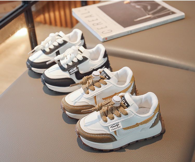 Kids Shoes Kids Sneaker Spring Autumn New Children's Forrest Gump Shoes Baby Sports Shoes Boys' Running Shoes Canvas Dad Shoes
