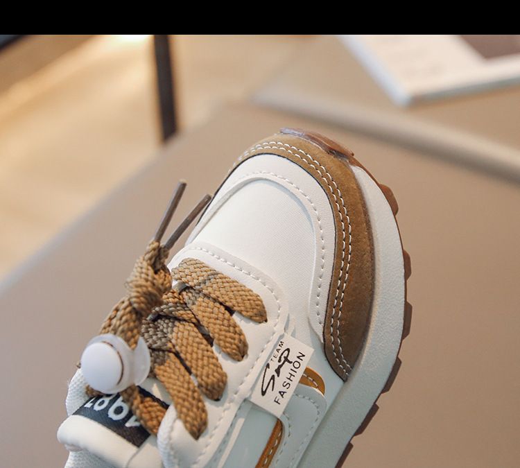 Kids Shoes Kids Sneaker Spring Autumn New Children's Forrest Gump Shoes Baby Sports Shoes Boys' Running Shoes Canvas Dad Shoes