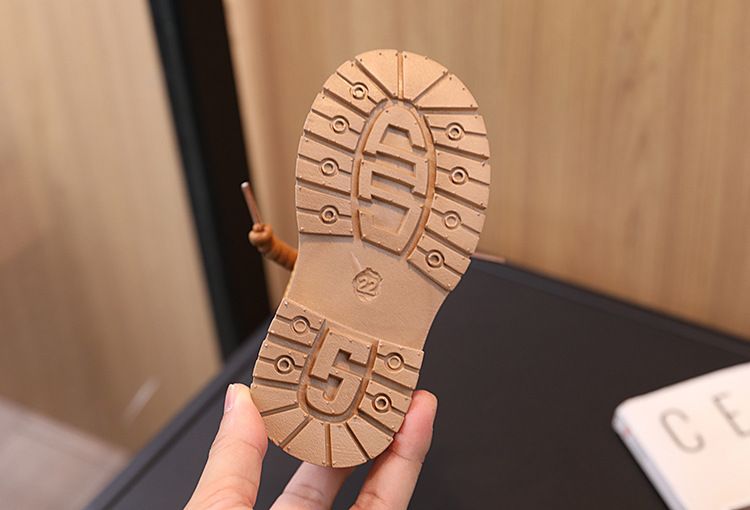 New Fashionable Classic British Style Little Boys' Mid Length Boots Girls' Stylish Versatile Boots