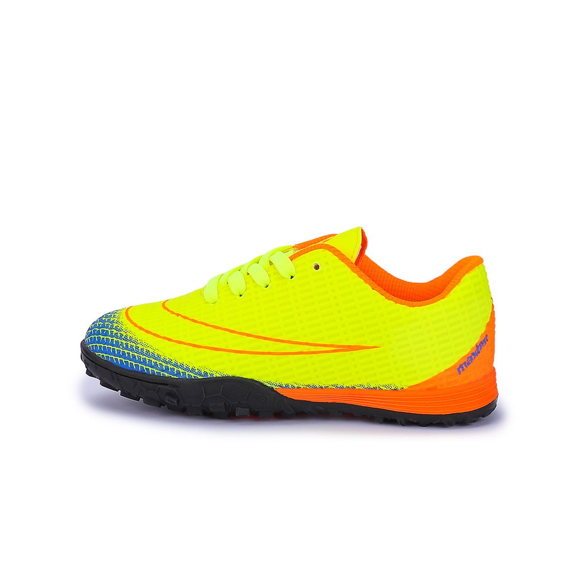 Soccer Football Shoe New Fashionable Tick Kids' Football Shoes Cristiano Ronaldo Assassin Artificial Ground Turf Indoor Sneakers Breathable Anti-Collision Sneakers