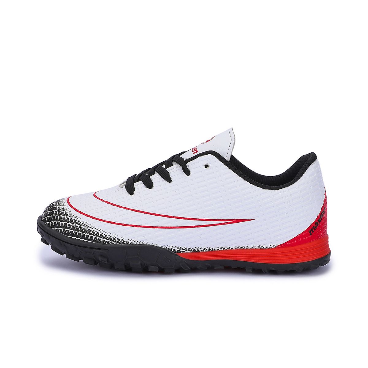 Soccer Football Shoe New Fashionable Tick Kids' Football Shoes Cristiano Ronaldo Assassin Artificial Ground Turf Indoor Sneakers Breathable Anti-Collision Sneakers