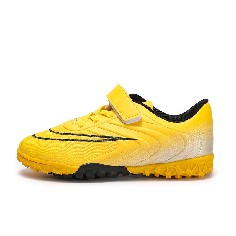 Soccer Football Shoe New Fashionable Tick Kids' Football Shoes Cristiano Ronaldo Assassin Artificial Ground Turf Indoor Sneakers Breathable Anti-Collision Sneakers