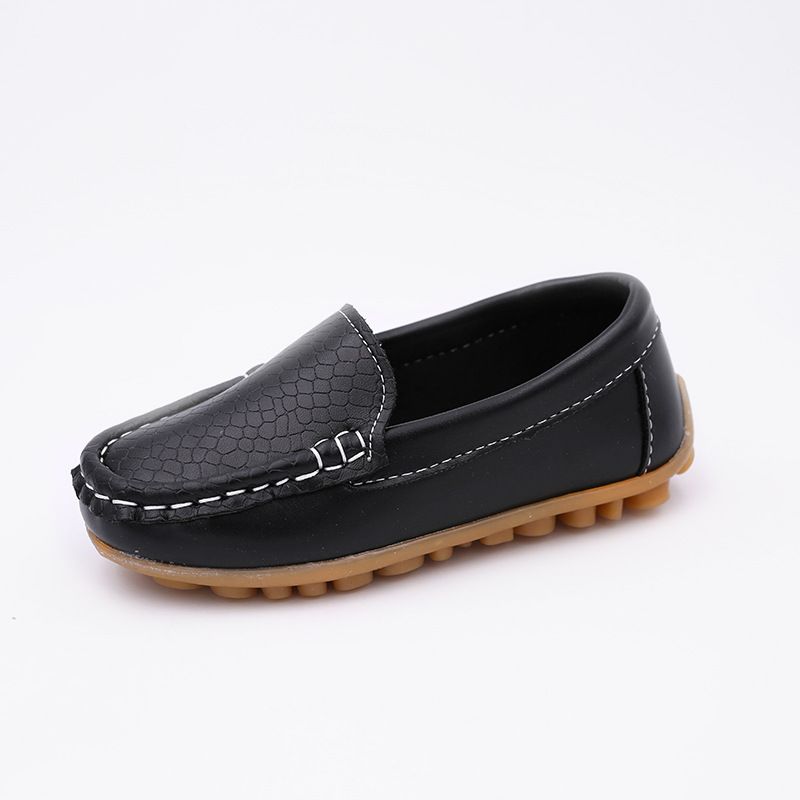 Loafer Kid Children's Macaron Colored Soft Soled Bean Shoes Unisex Casual Versatile Walking Shoes for Boys and Girls