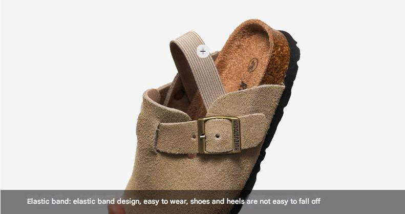 Sandal Boy Sandal Girl Sandal Shoe Autumn Winter Children's Cork Sandals Genuine Leather Boys' Beach Slippers Girls' Frosted Leather Sandals