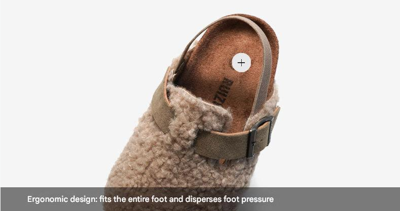 Sandal Boy Sandal Girl Sandal Shoe New Autumn Winter Children's Cork Slippers Boys Girls Outerwear Suede Warm Sandals