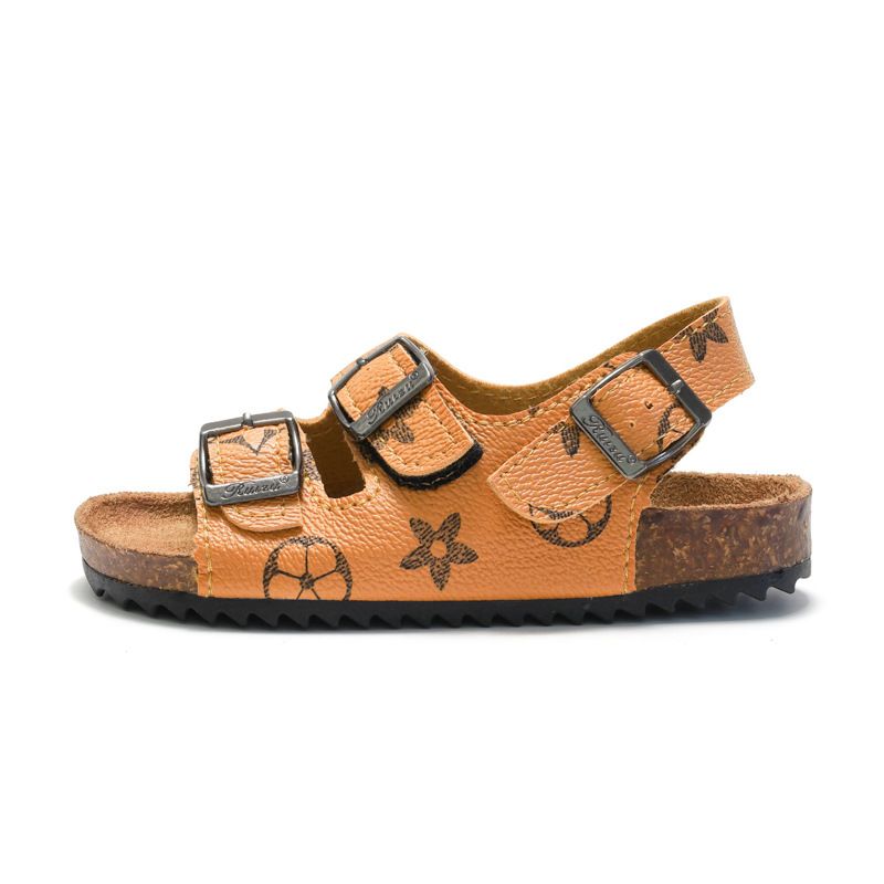 Sandal Boy Sandal Girl Sandal Shoe New Children's Cork Sandals Boys' Sandals Girls' Beach Shoes