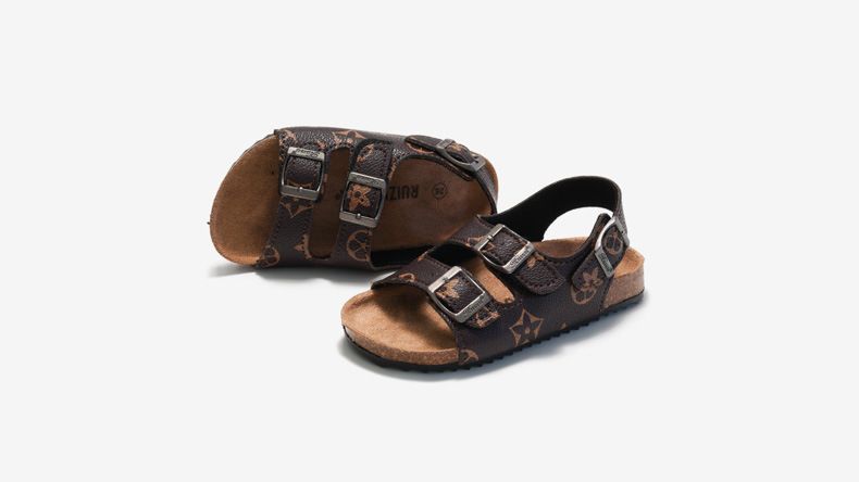 Sandal Boy Sandal Girl Sandal Shoe New Children's Cork Sandals Boys' Sandals Girls' Beach Shoes
