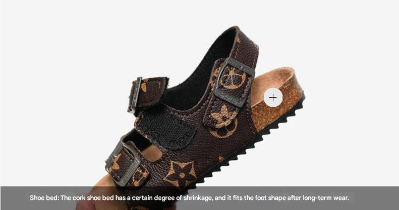 Sandal Boy Sandal Girl Sandal Shoe New Children's Cork Sandals Boys' Sandals Girls' Beach Shoes