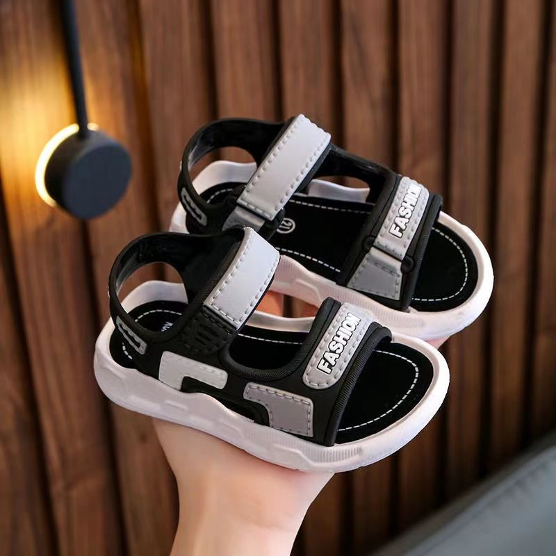 Sandal Boy Sandal Girl Sandal Shoe Children's Girls' Sandals New Soft Bottom Anti Slip Primary School Students Boy Baby Beach Sandals
