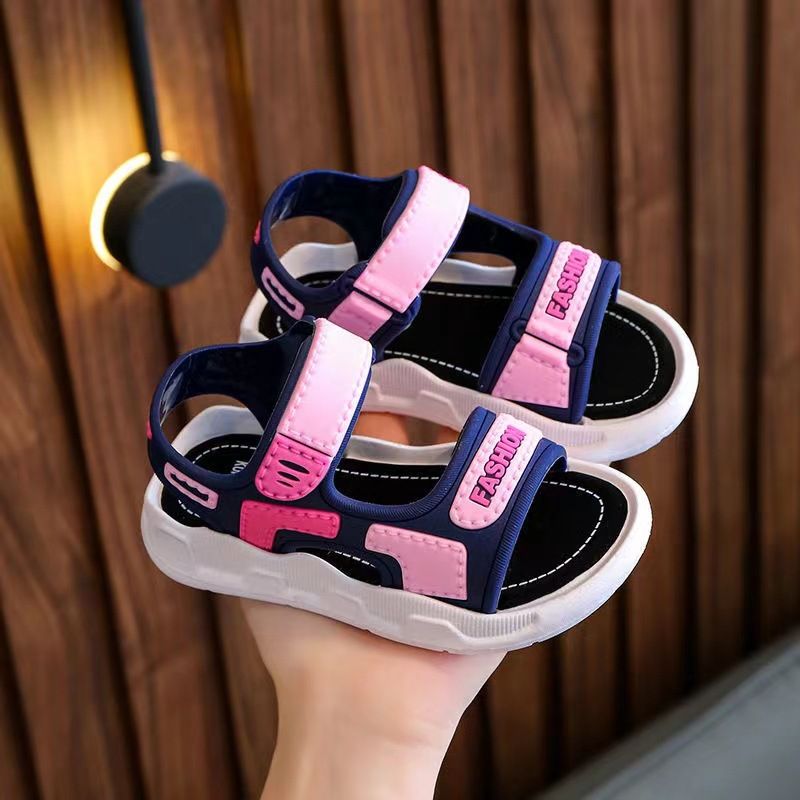 Sandal Boy Sandal Girl Sandal Shoe Children's Girls' Sandals New Soft Bottom Anti Slip Primary School Students Boy Baby Beach Sandals