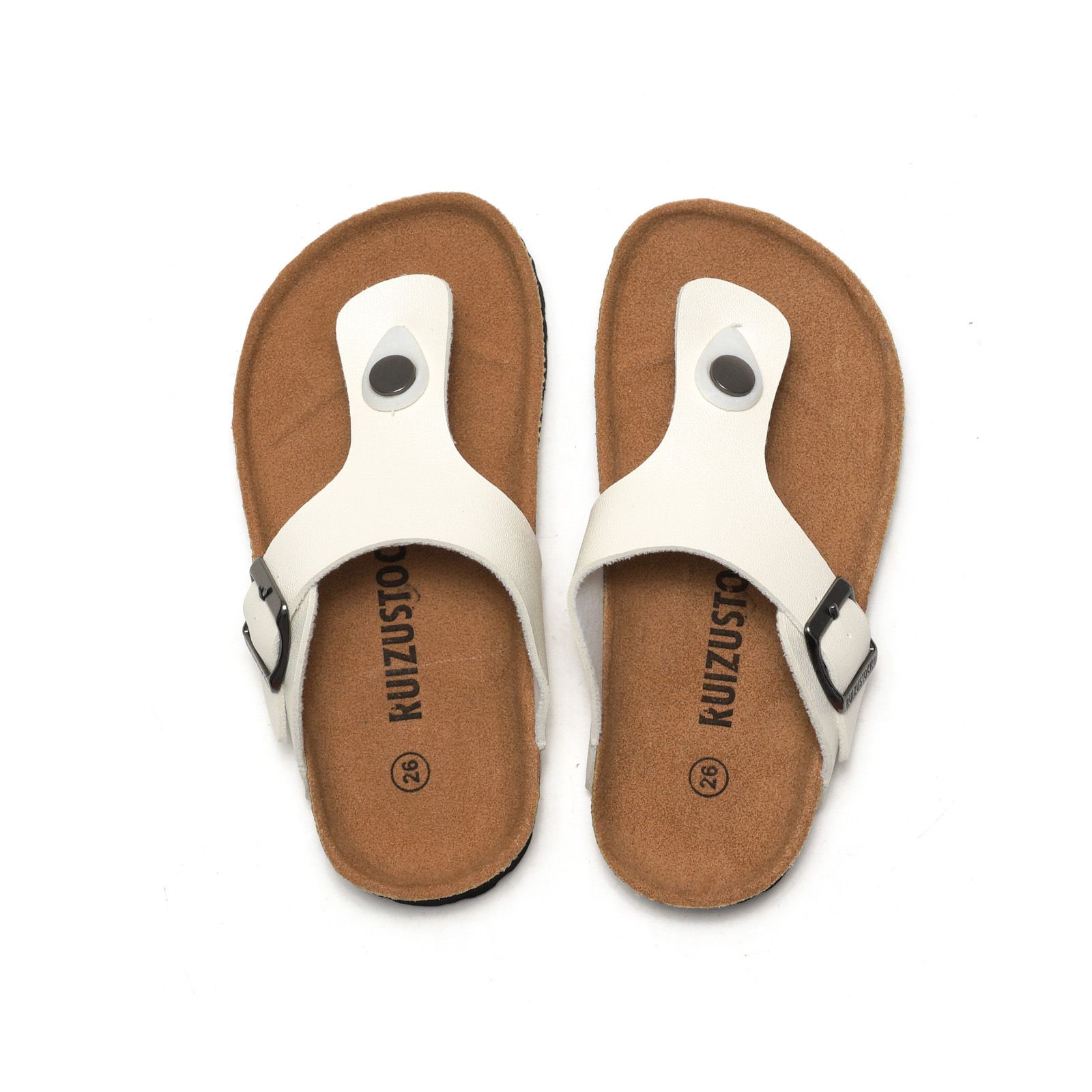 Girls' Sandals Flip Flops Spring Summer Children's Cork Slippers Trendy Boys' Birkenstock Shoes