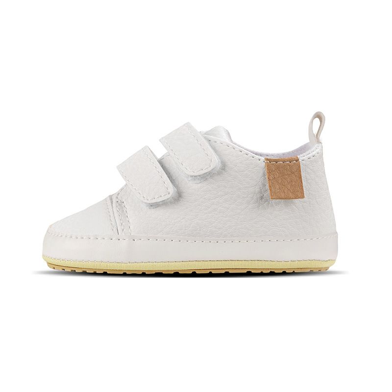 Spring Autumn 0-1 Year Old Baby Walking Shoes PU Velcro Baby Sneakers Indoor Outdoor Leather Shoes Soft Soles Baby Shoes