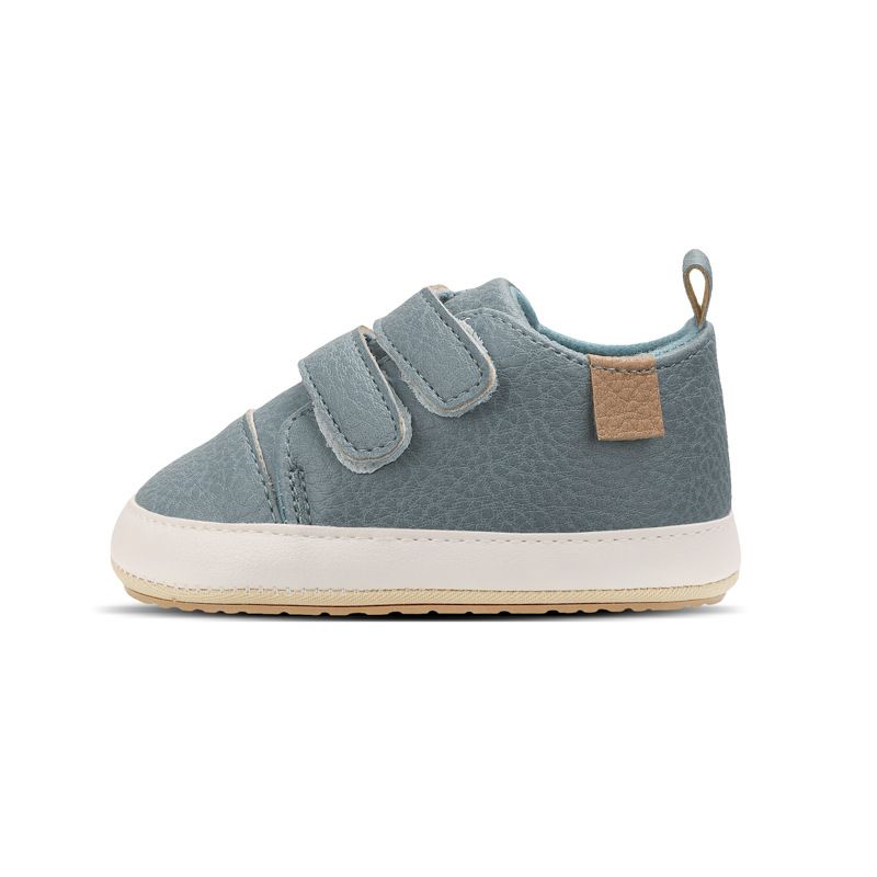 Spring Autumn 0-1 Year Old Baby Walking Shoes PU Velcro Baby Sneakers Indoor Outdoor Leather Shoes Soft Soles Baby Shoes