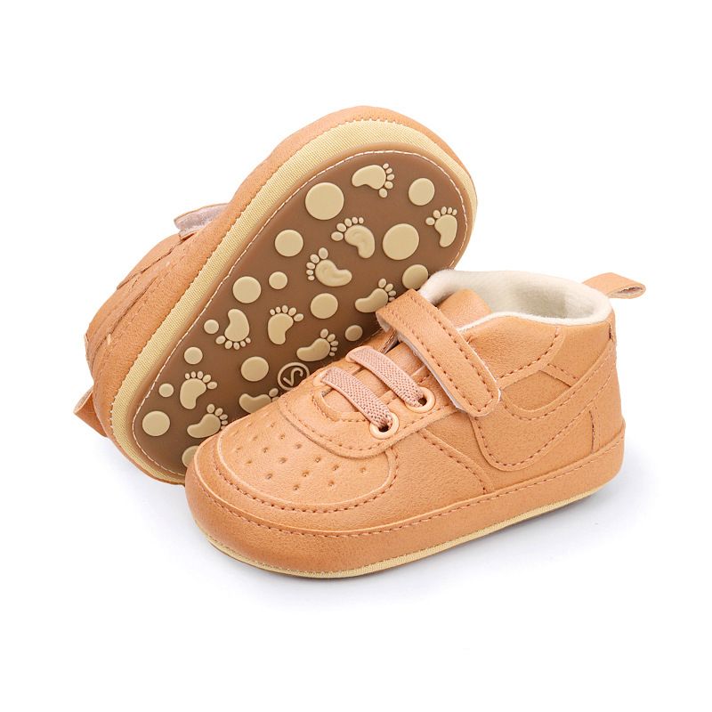 Baby Walking Shoes Baby Shoes Anti Slip Waterproof Velcro Rubber Sole Kid Shoes