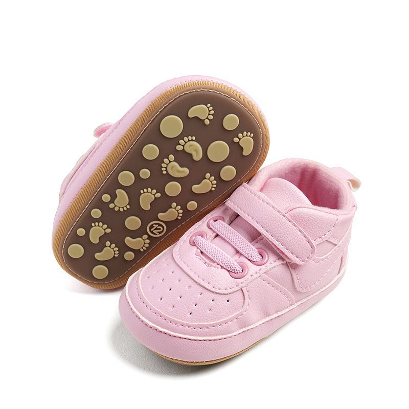 Baby Walking Shoes Baby Shoes Anti Slip Waterproof Velcro Rubber Sole Kid Shoes