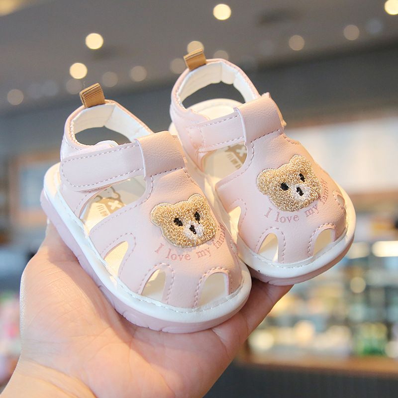 Baby Shoes Summer Baby Walking Shoes 0-1-2 Year Old Baby Soft Bottom Anti Slip Anti-Collision Sandals Children Shoes Call It Shoes