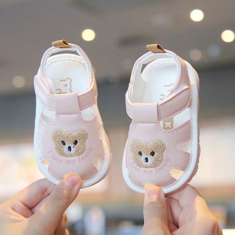 Baby Shoes Summer Baby Walking Shoes 0-1-2 Year Old Baby Soft Bottom Anti Slip Anti-Collision Sandals Children Shoes Call It Shoes