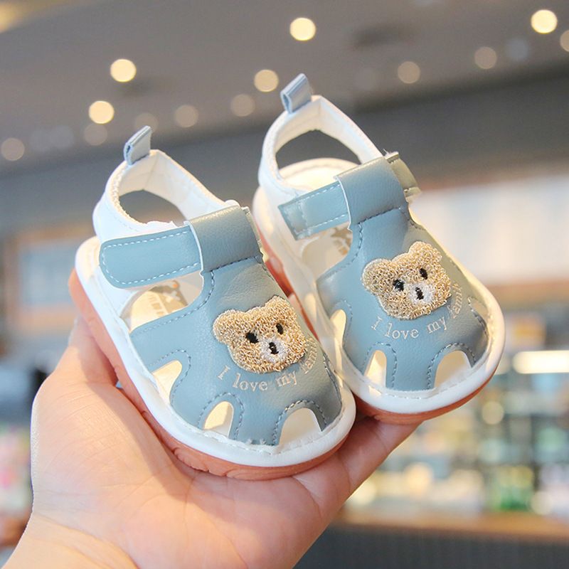 Baby Shoes Summer Baby Walking Shoes 0-1-2 Year Old Baby Soft Bottom Anti Slip Anti-Collision Sandals Children Shoes Call It Shoes
