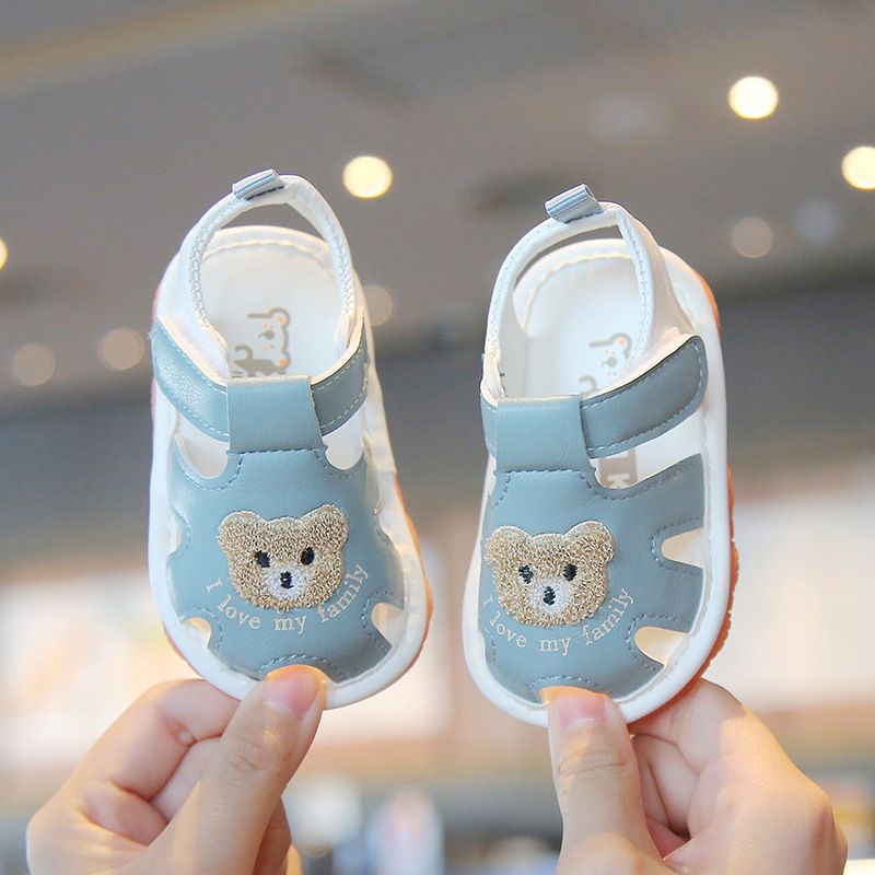 Baby Shoes Summer Baby Walking Shoes 0-1-2 Year Old Baby Soft Bottom Anti Slip Anti-Collision Sandals Children Shoes Call It Shoes