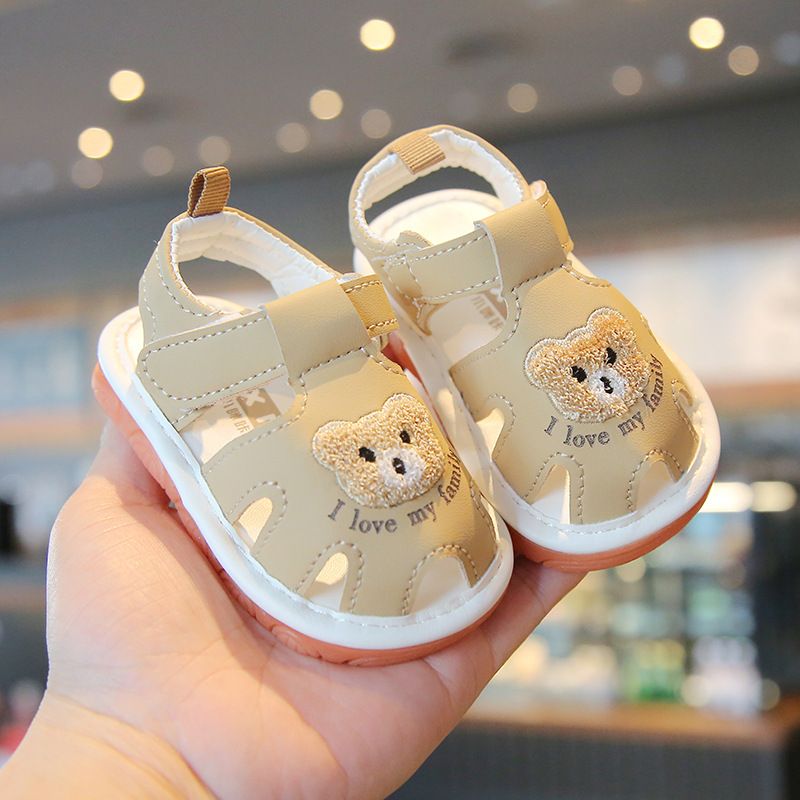 Baby Shoes Summer Baby Walking Shoes 0-1-2 Year Old Baby Soft Bottom Anti Slip Anti-Collision Sandals Children Shoes Call It Shoes