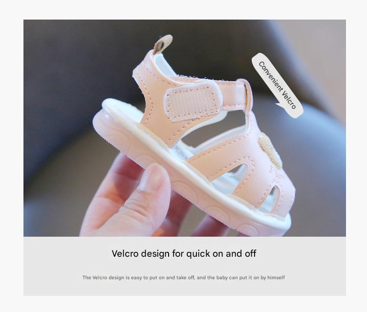 Baby Shoes Summer Baby Walking Shoes 0-1-2 Year Old Baby Soft Bottom Anti Slip Anti-Collision Sandals Children Shoes Call It Shoes
