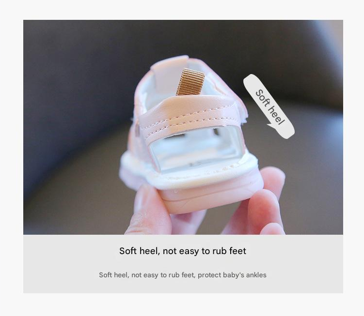 Baby Shoes Summer Baby Walking Shoes 0-1-2 Year Old Baby Soft Bottom Anti Slip Anti-Collision Sandals Children Shoes Call It Shoes