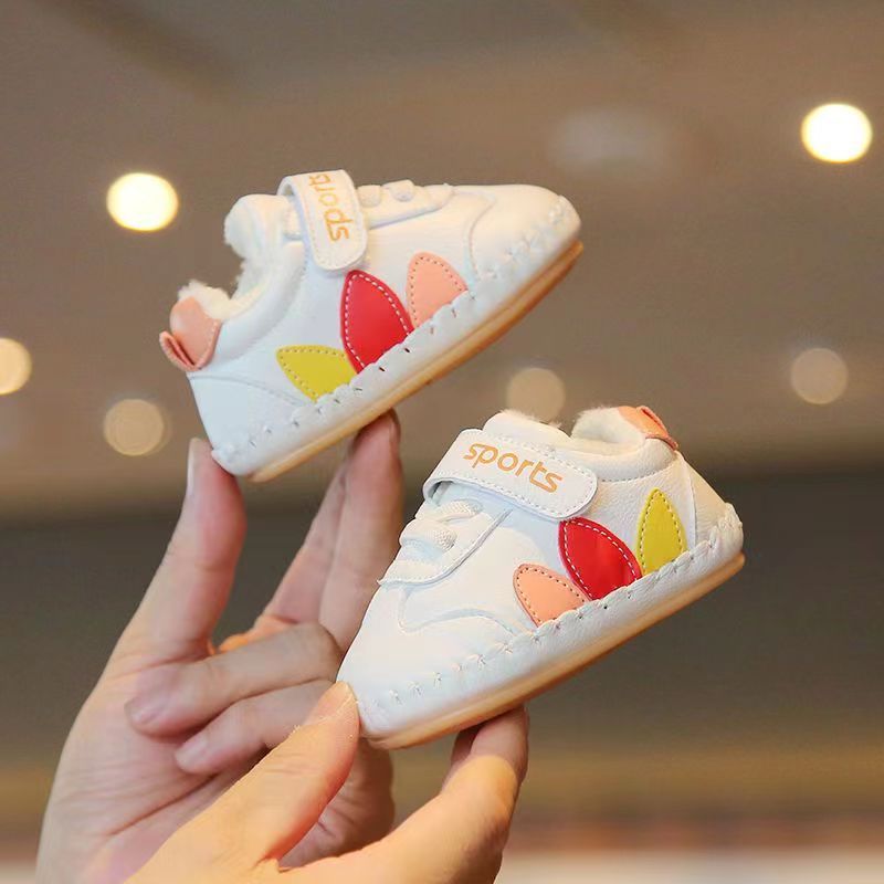 Baby Shoes Winter New 0-1 Year Old Baby Soft Soled Walking Shoes Boys Girls Shoes Newborn Shoes Casual Cotton Shoes