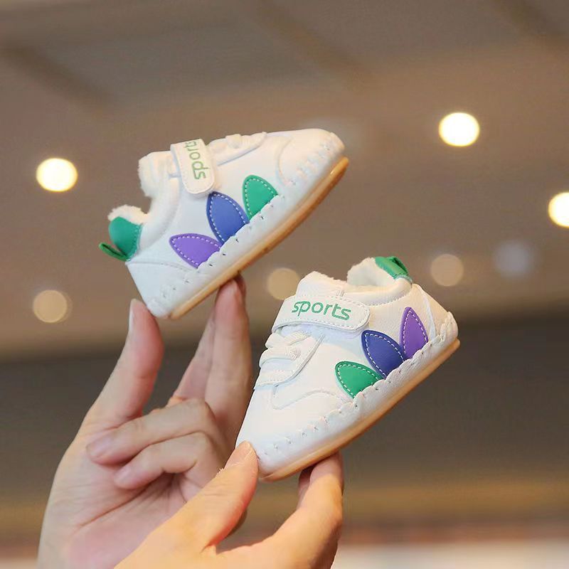 Baby Shoes Winter New 0-1 Year Old Baby Soft Soled Walking Shoes Boys Girls Shoes Newborn Shoes Casual Cotton Shoes