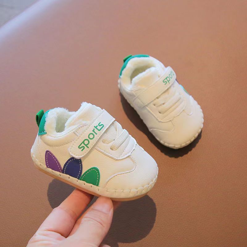 Baby Shoes Winter New 0-1 Year Old Baby Soft Soled Walking Shoes Boys Girls Shoes Newborn Shoes Casual Cotton Shoes