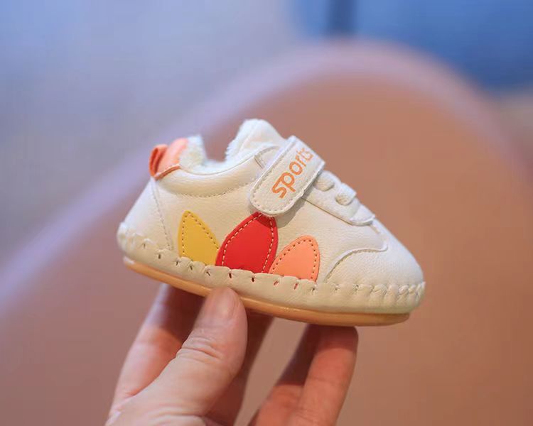 Baby Shoes Winter New 0-1 Year Old Baby Soft Soled Walking Shoes Boys Girls Shoes Newborn Shoes Casual Cotton Shoes