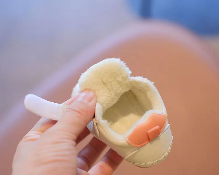 Baby Shoes Winter New 0-1 Year Old Baby Soft Soled Walking Shoes Boys Girls Shoes Newborn Shoes Casual Cotton Shoes