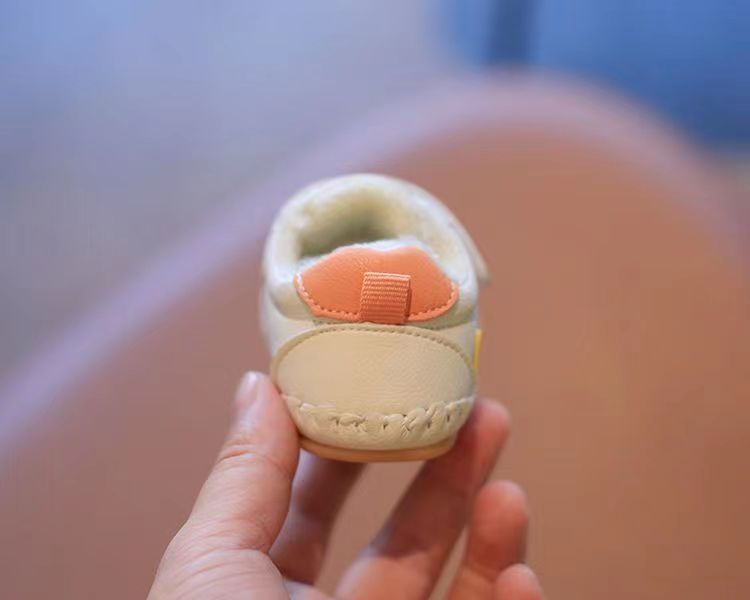 Baby Shoes Winter New 0-1 Year Old Baby Soft Soled Walking Shoes Boys Girls Shoes Newborn Shoes Casual Cotton Shoes