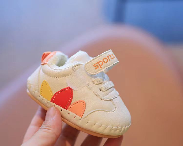 Baby Shoes Winter New 0-1 Year Old Baby Soft Soled Walking Shoes Boys Girls Shoes Newborn Shoes Casual Cotton Shoes