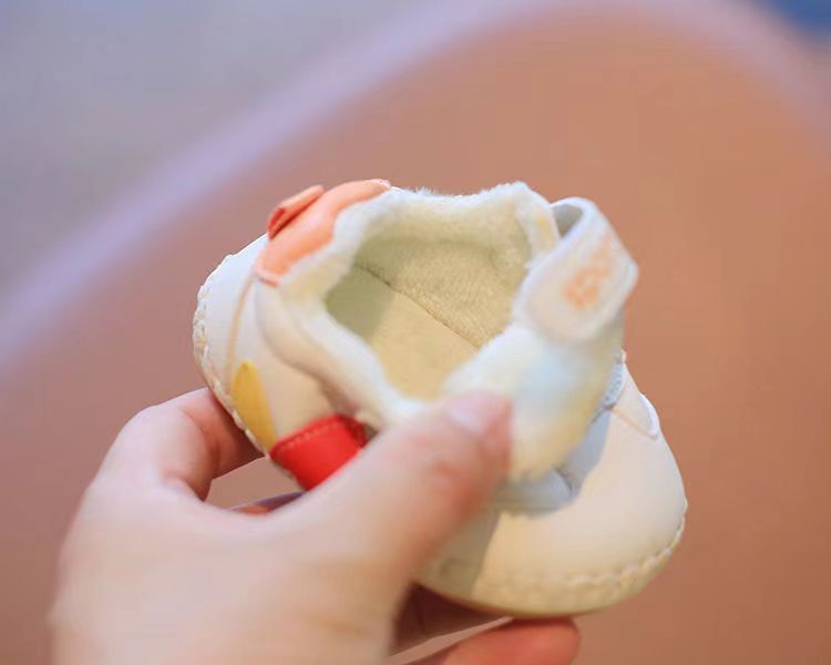Baby Shoes Winter New 0-1 Year Old Baby Soft Soled Walking Shoes Boys Girls Shoes Newborn Shoes Casual Cotton Shoes
