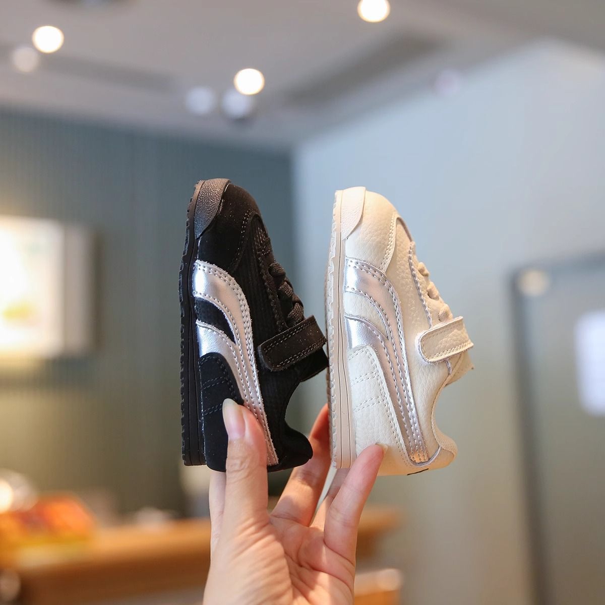 Baby Girl's Walking Shoes Baby Boy Soft Soled Anti Slip Baby Shoes Children's Sports Shoes Children's Autumn Casual Board Shoes