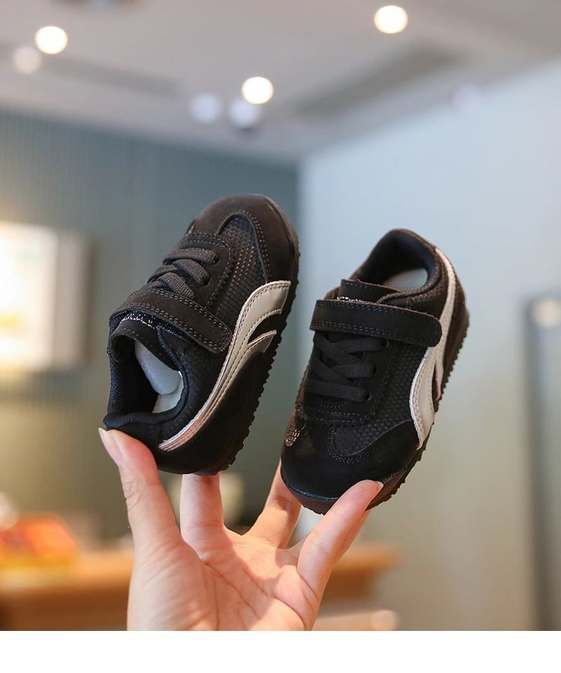 Baby Girl's Walking Shoes Baby Boy Soft Soled Anti Slip Baby Shoes Children's Sports Shoes Children's Autumn Casual Board Shoes