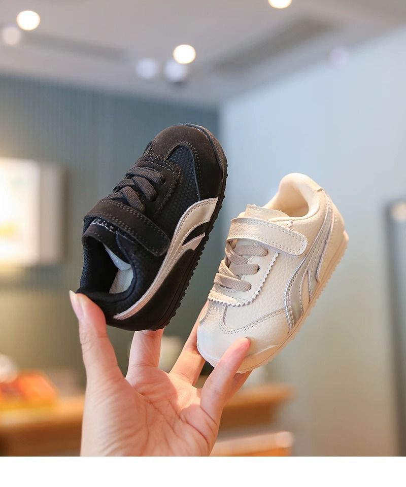 Baby Girl's Walking Shoes Baby Boy Soft Soled Anti Slip Baby Shoes Children's Sports Shoes Children's Autumn Casual Board Shoes