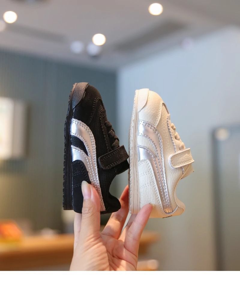 Baby Girl's Walking Shoes Baby Boy Soft Soled Anti Slip Baby Shoes Children's Sports Shoes Children's Autumn Casual Board Shoes