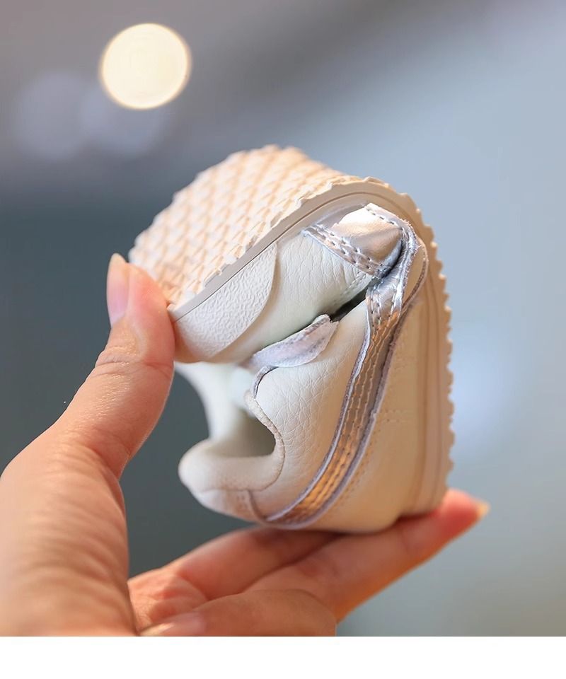 Baby Girl's Walking Shoes Baby Boy Soft Soled Anti Slip Baby Shoes Children's Sports Shoes Children's Autumn Casual Board Shoes