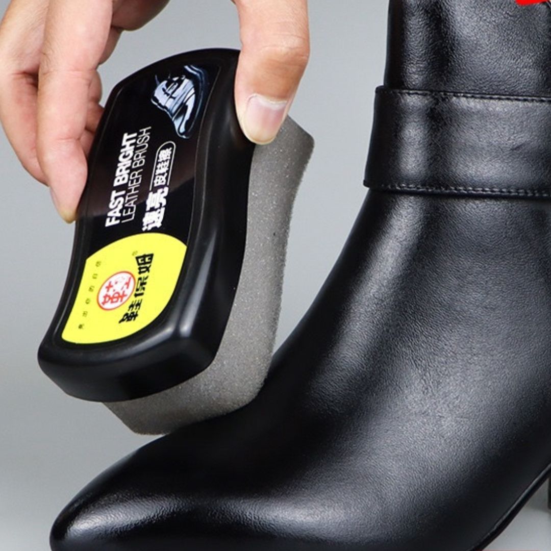 Quick Shining Shoe Polish Leather Jackets Shoes Cleaning Polishing Care Maintenance Polishing Brightening Oil Wax