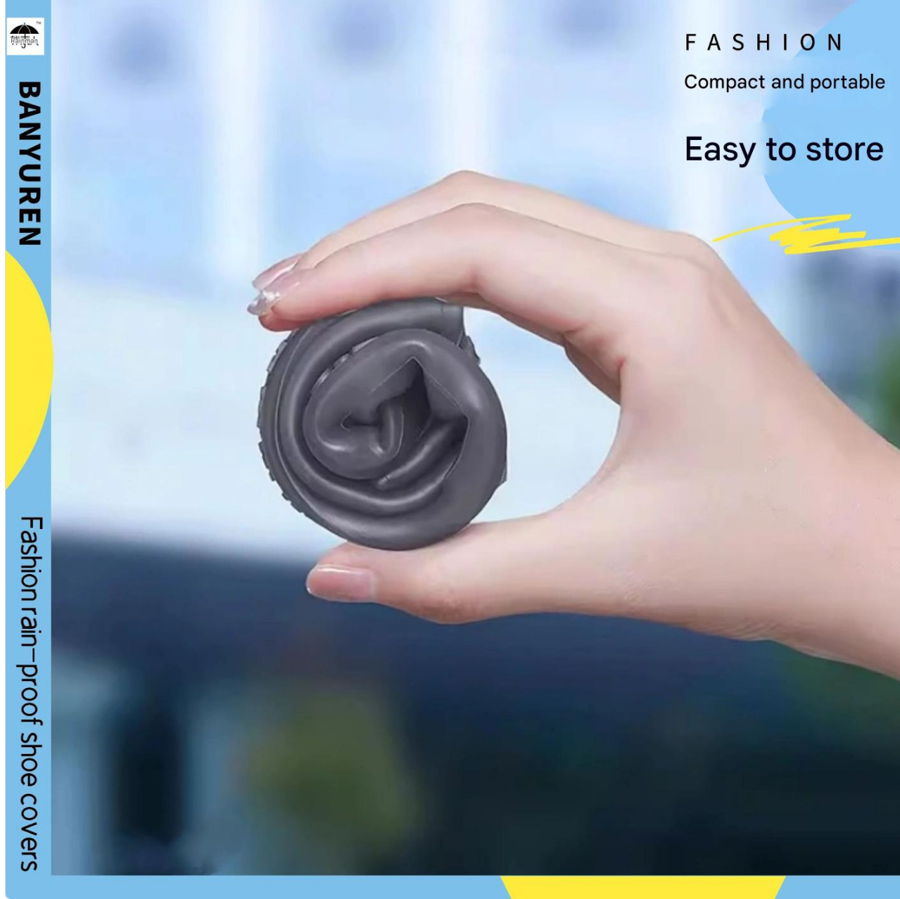 Shoes Covers Rain Shoes Men's Women's Waterproof Shoe Covers Non Slip Silicone Rain Shoe Cover Thickening Wear Resistant Rain Boots Rainproof Water Shoes Covers