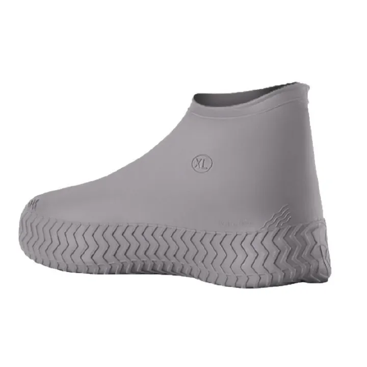 Silicone Shoe Cover Waterproof Rainproof Shoe Cover Wear Resistant Silicone Rain Boots Men's Women's Portable Waterproof Shoe Covers