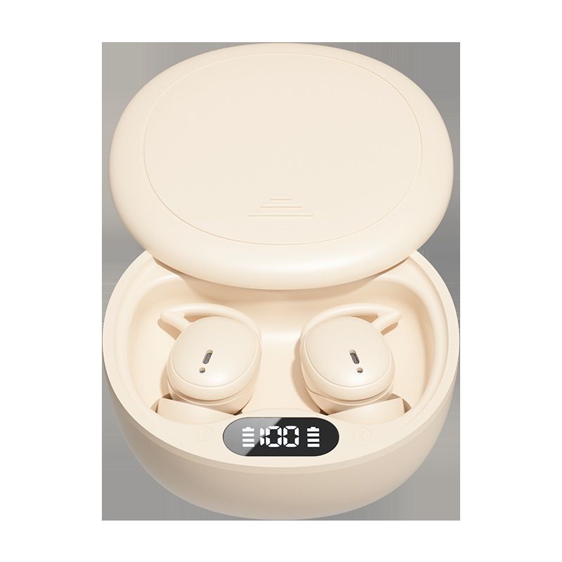 Bluetooth Earphone Wireless Bluetooth Earpods Earphone Business Wireless Bluetooth Earphones In Ear Mini Digital Display Long Endurance Sleep Noise Cancelling Headphones