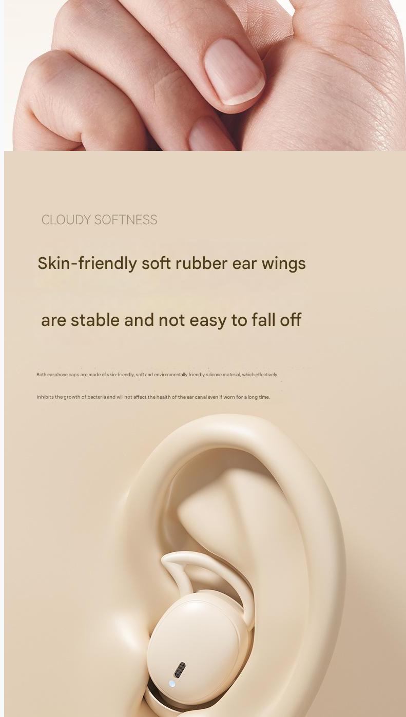 Bluetooth Earphone Wireless Bluetooth Earpods Earphone Business Wireless Bluetooth Earphones In Ear Mini Digital Display Long Endurance Sleep Noise Cancelling Headphones